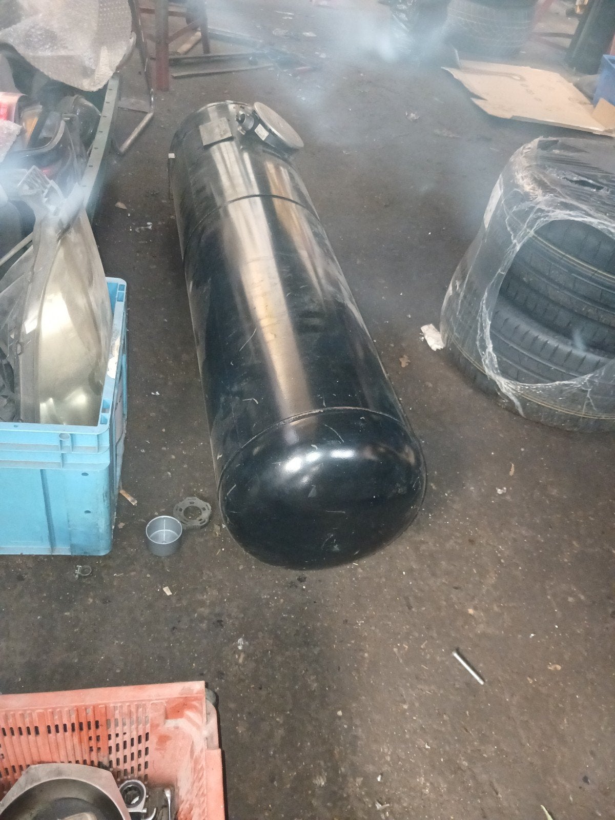 g3 lpg tank groot met pomp, Ophalen, Gebruikt