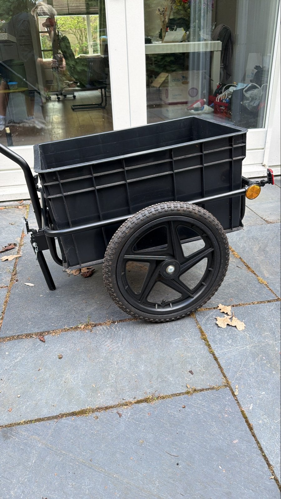 Fiets kar, Ophalen, Gebruikt, 80 kg of meer