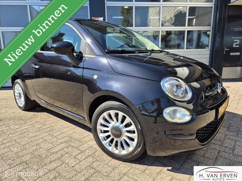 Fiat 500 0.9 TwinAir Turbo Popstar AIRCO 15" NAP, Auto's, Voorwielaandrijving, Origineel Nederlands, Bedrijf, Handgeschakeld