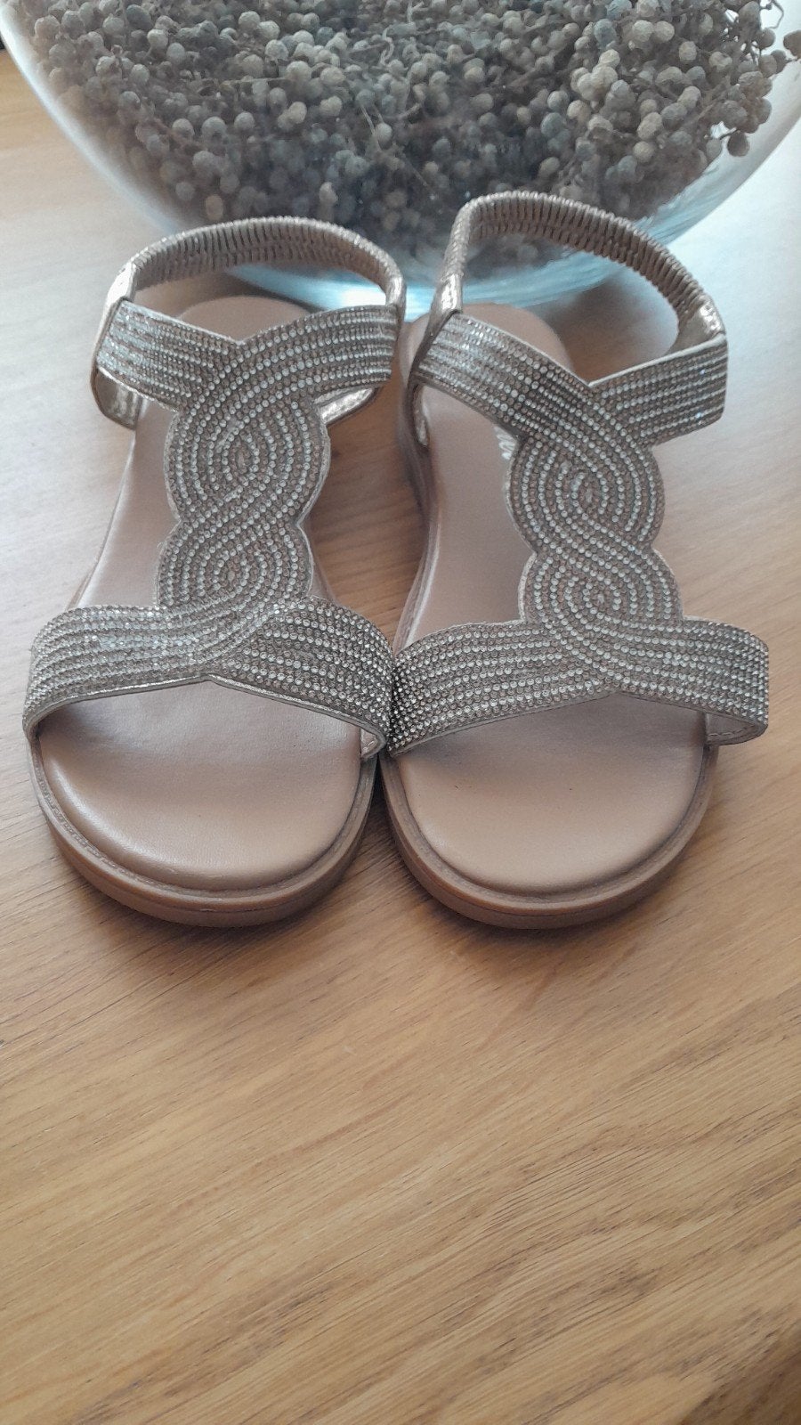 Zomer sandaaltjes (38), Ophalen of Verzenden, Zo goed als nieuw, Sandalen of Muiltjes