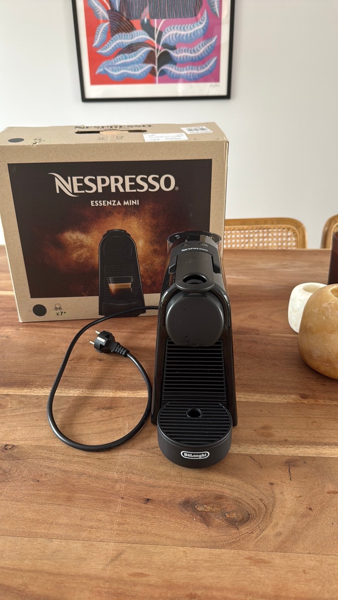 Nespresso Essenza Mini De'Longhi - Nieuw in doos, Witgoed en Apparatuur, Ophalen, Koffiepads en cups, Espresso apparaat, Nieuw