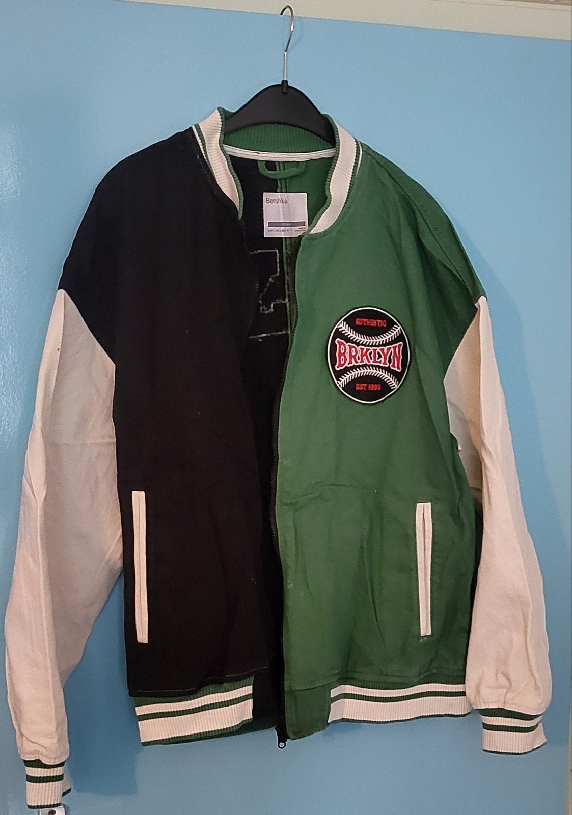 Bershka Jacket Heren, Verzenden, Nieuw, Maat 52/54 (L), Bershka