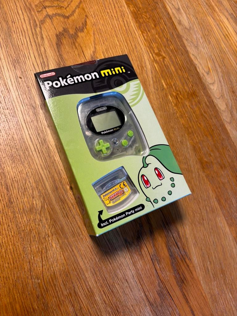 Collector’s item - SEALED Pokémon Mini Leaf Green, Spelcomputers en Games, Ophalen of Verzenden, Nintendo, Nieuw