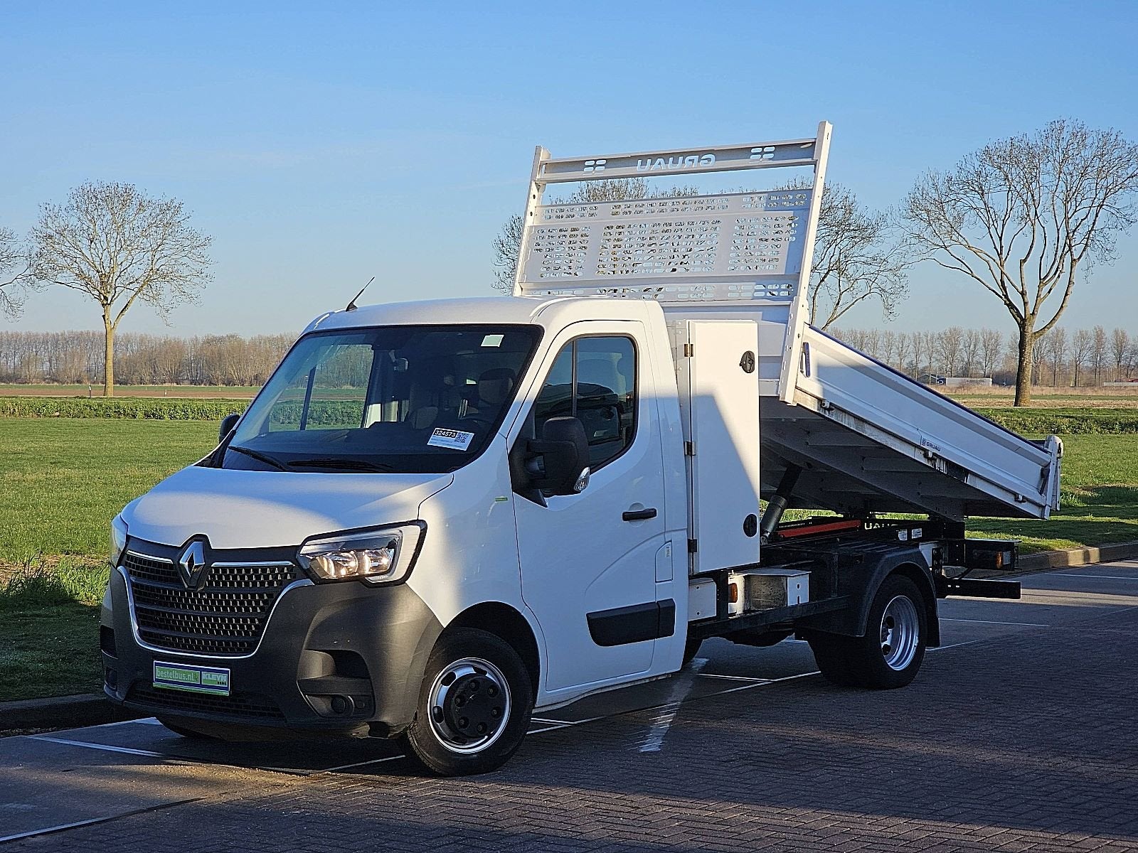 RENAULT MASTER 2.3 dubbellucht kipper !, Auto's, 145 pk, Gebruikt, Euro 6, Renault