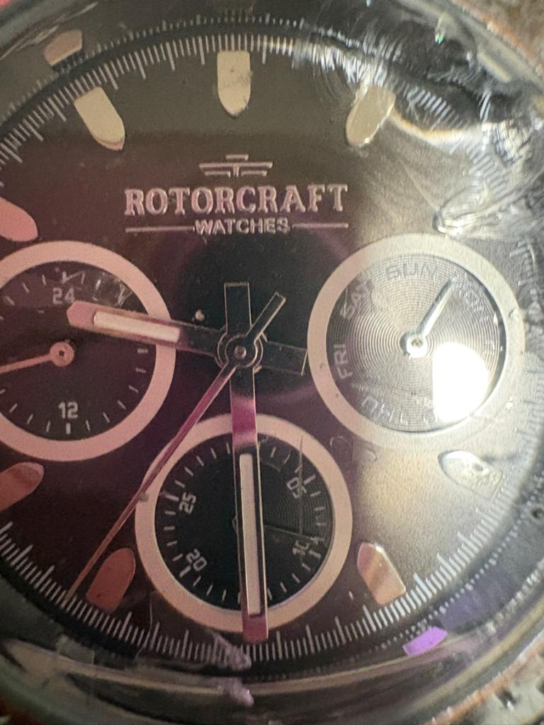Rotorcraft Horloge - Herenhorloge met stalen band, Sieraden, Tassen en Uiterlijk, Horloges | Heren, Overige merken, Gebruikt, Staal