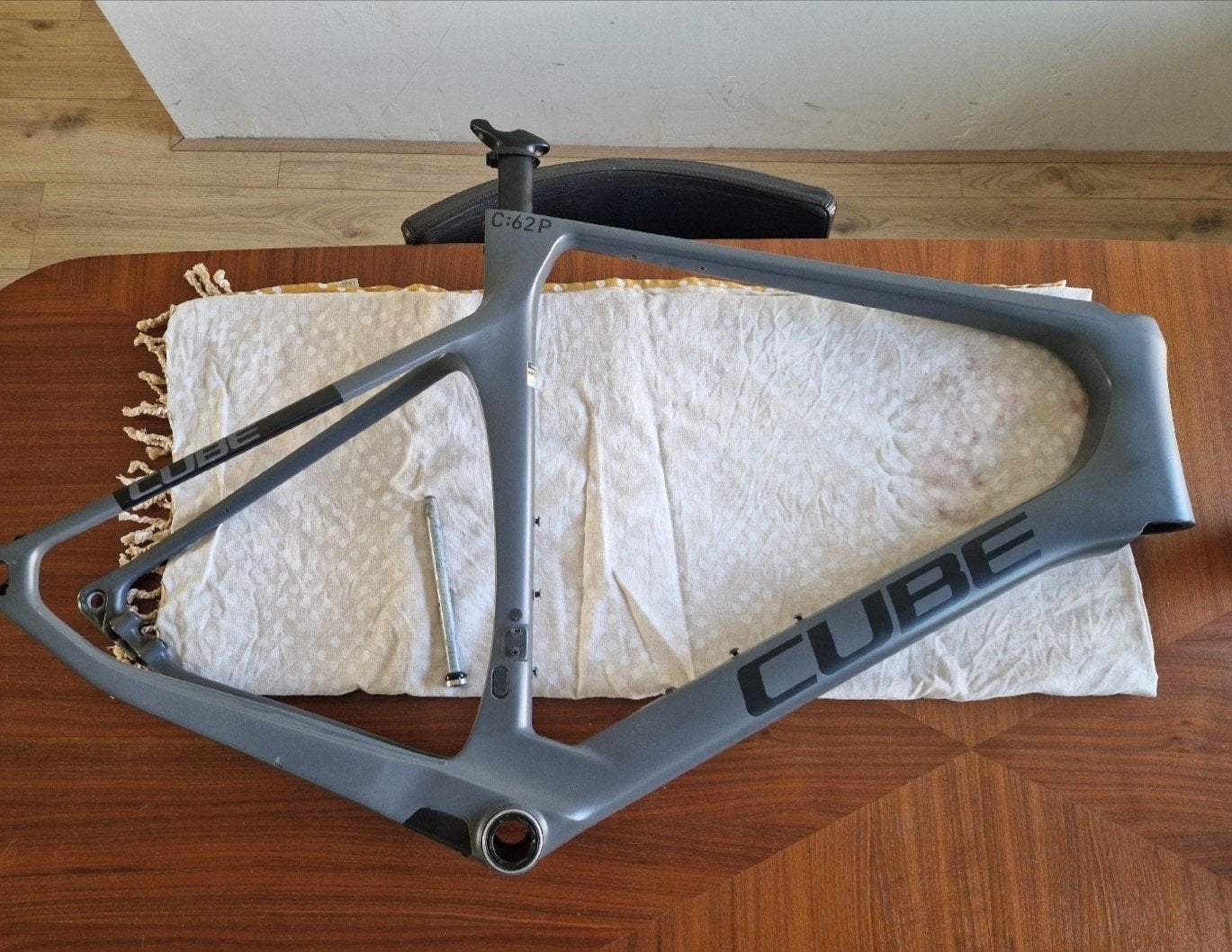 Cube Agree C:62P Carbon Frame, Frame, Ophalen of Verzenden, Zo goed als nieuw, Cube