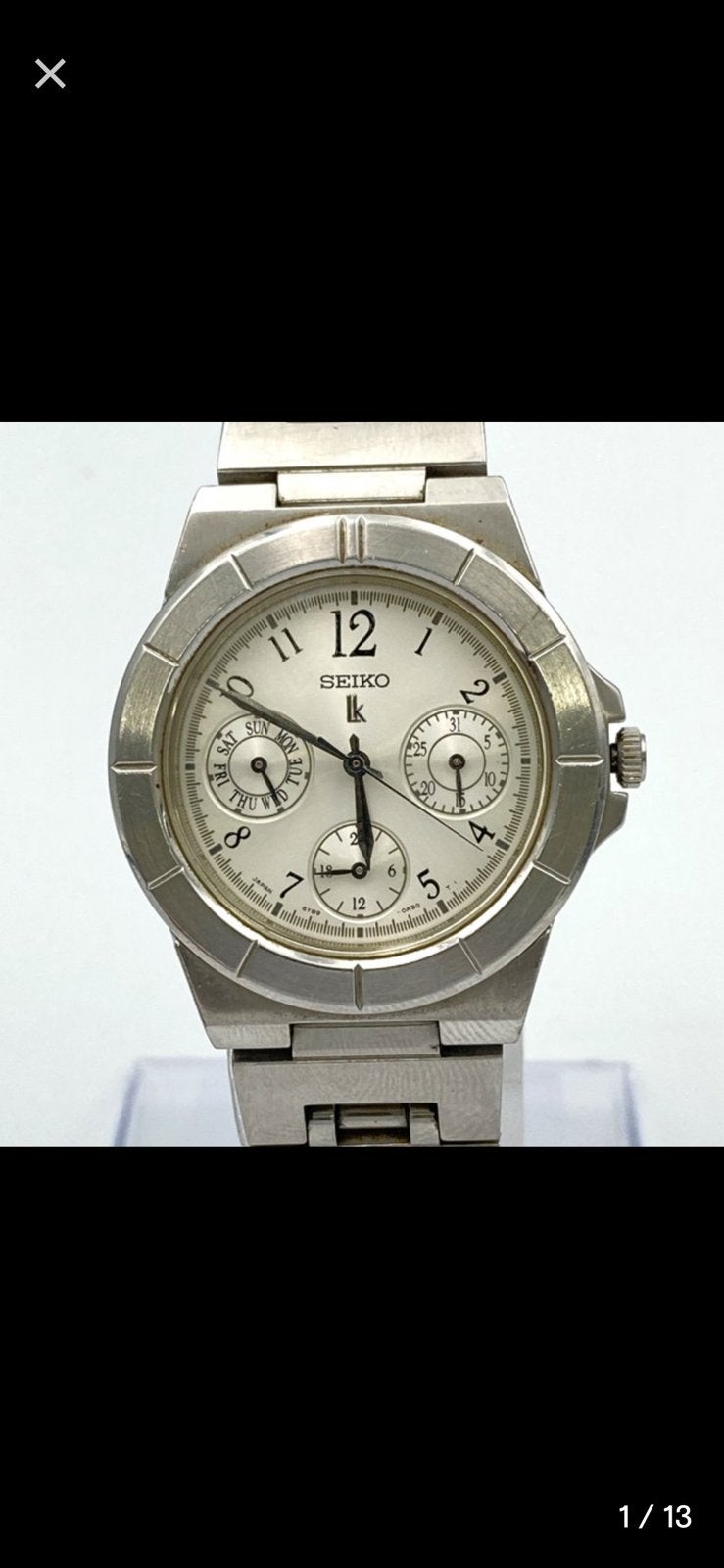 Seiko Lukia heel mooi horloge, Ophalen of Verzenden, Staal, Polshorloge, Seiko