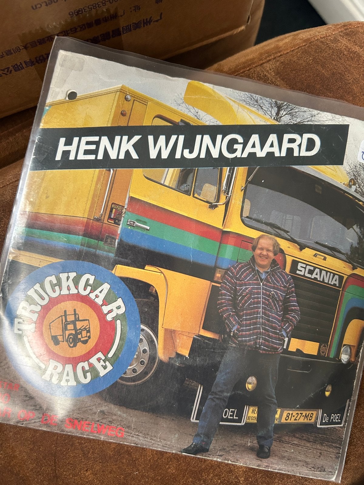 Henk wijngaard - truckcar race, Ophalen of Verzenden, Zo goed als nieuw, Overige formaten, Levenslied of Smartlap