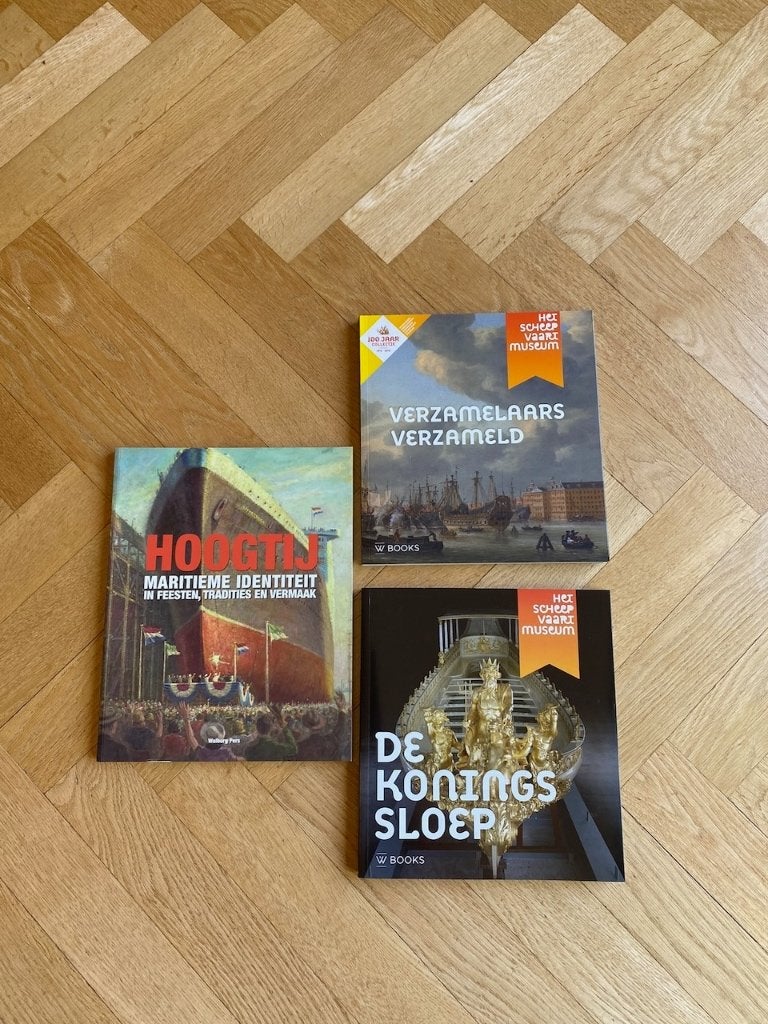3 boeken Scheepvaartmuseum / Maritiem museum, Ophalen of Verzenden, Zo goed als nieuw