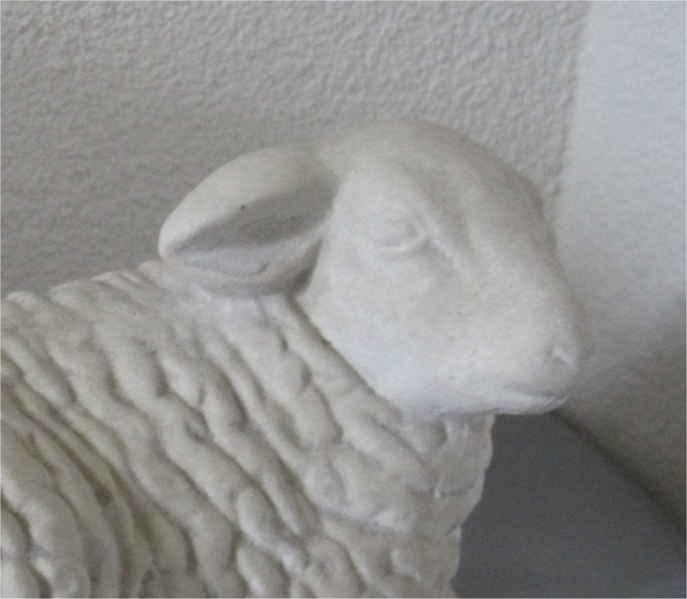 Brocant stenen schaap, Ophalen of Verzenden
