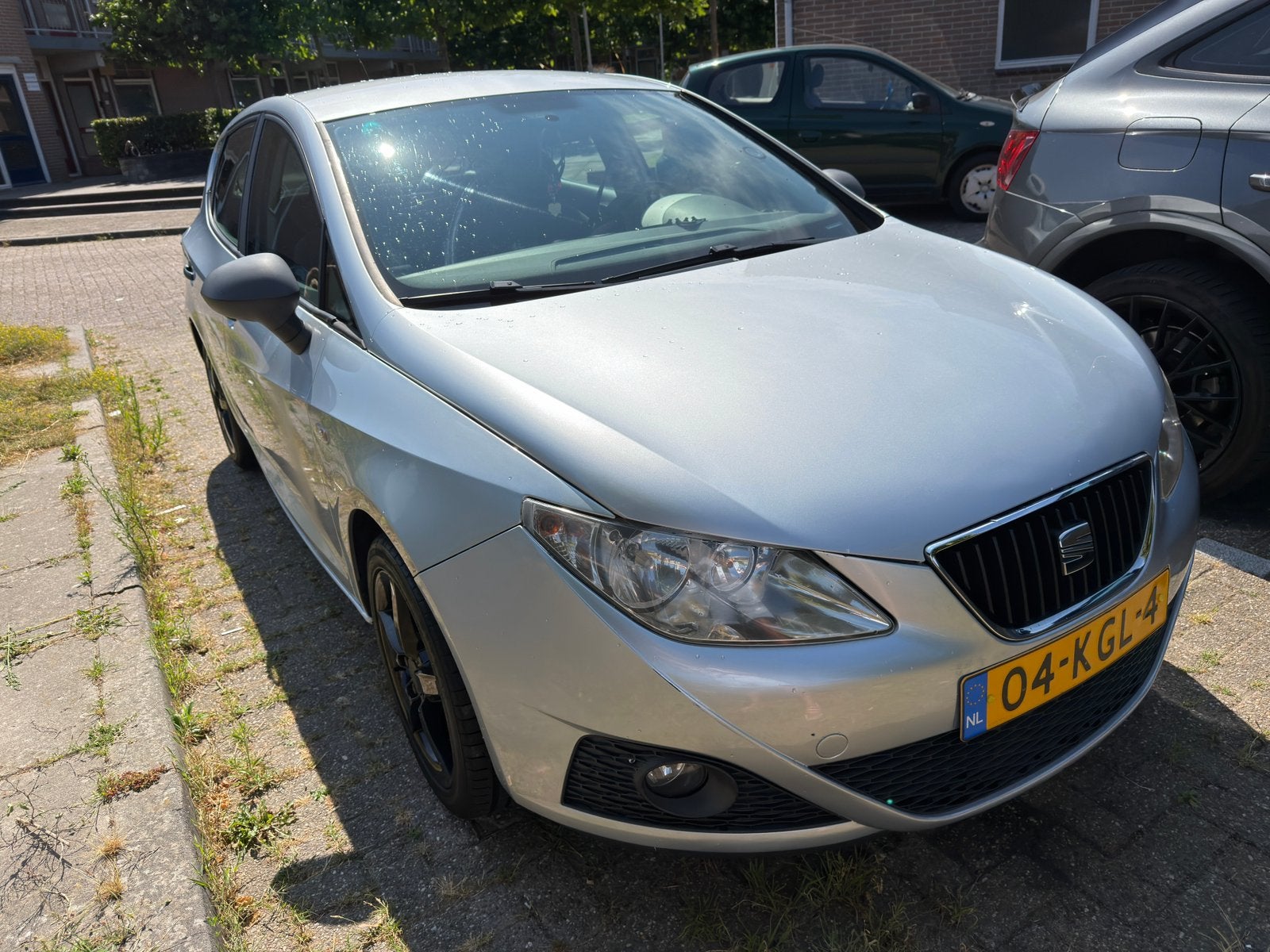 Seat Ibiza 1.2 44KW 5DRS 2009 Grijs, Auto's, Voorwielaandrijving, 40 €/maand, 1198 cc, Ibiza