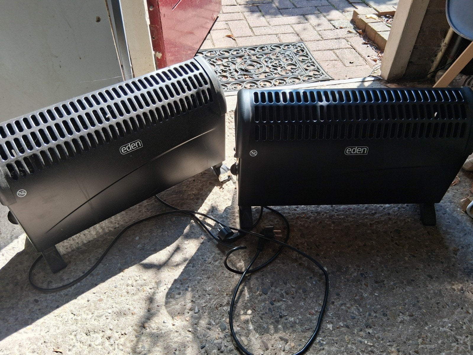 2x Eden elektrische kachel - Zo goed als nieuw, 30 tot 80 cm, Kachel, Ophalen of Verzenden, Zo goed als nieuw