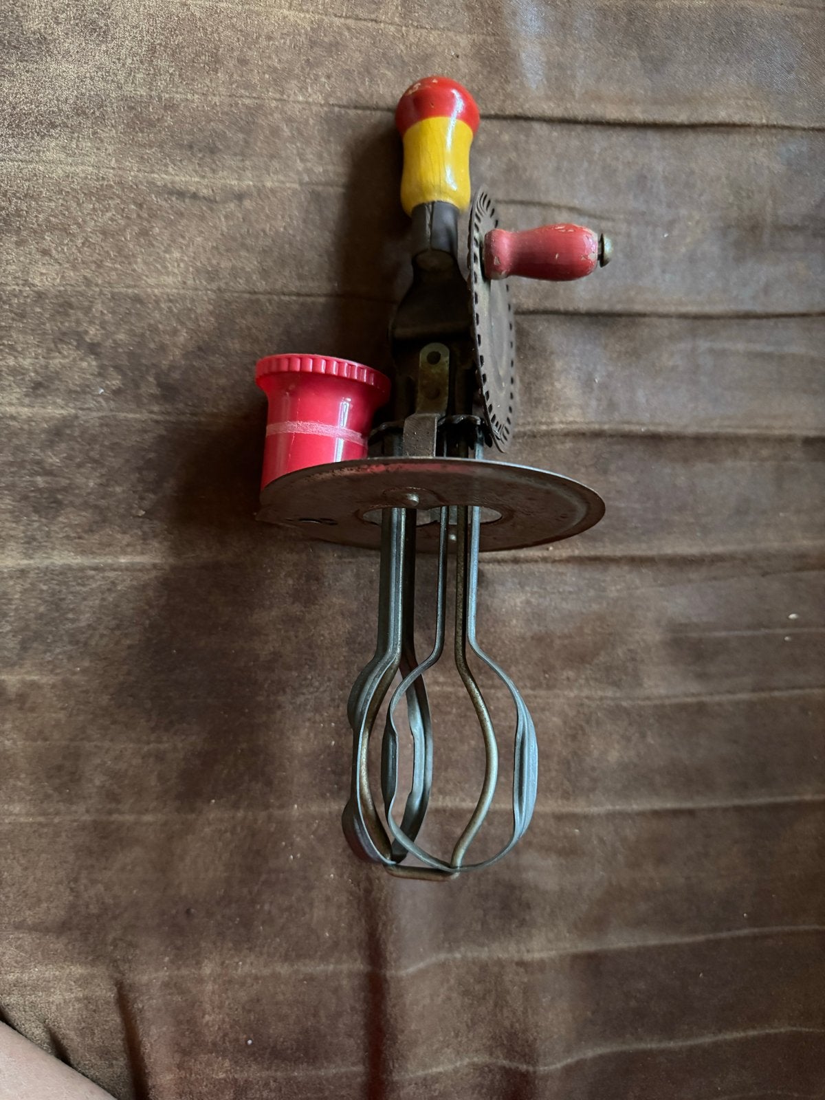 Vintage eierklopper, handmixer, keukengereedschap, Duitsland, Ophalen of Verzenden
