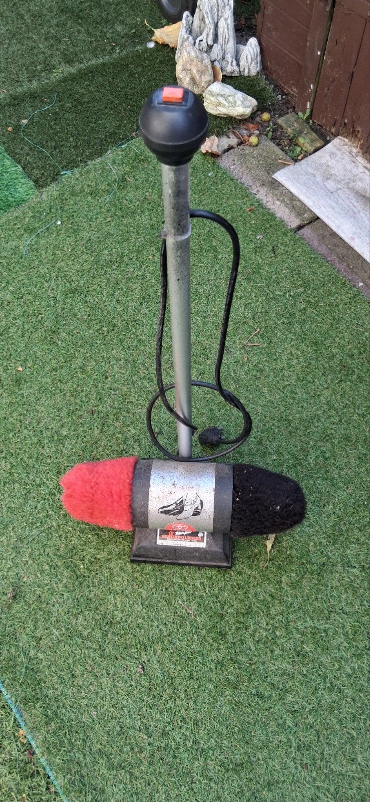 schoenen poets machine