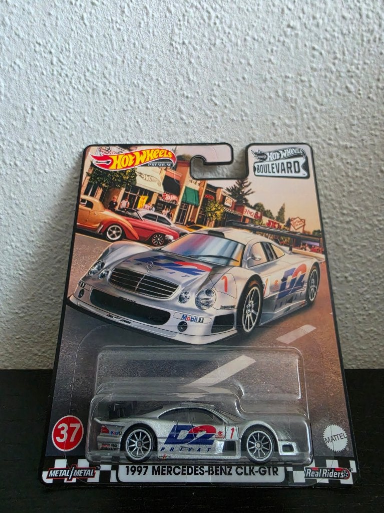 Hot Wheels Mercedes-Benz CLK gtr Boulevard serie HotWheels, Verzenden, Nieuw, Auto
