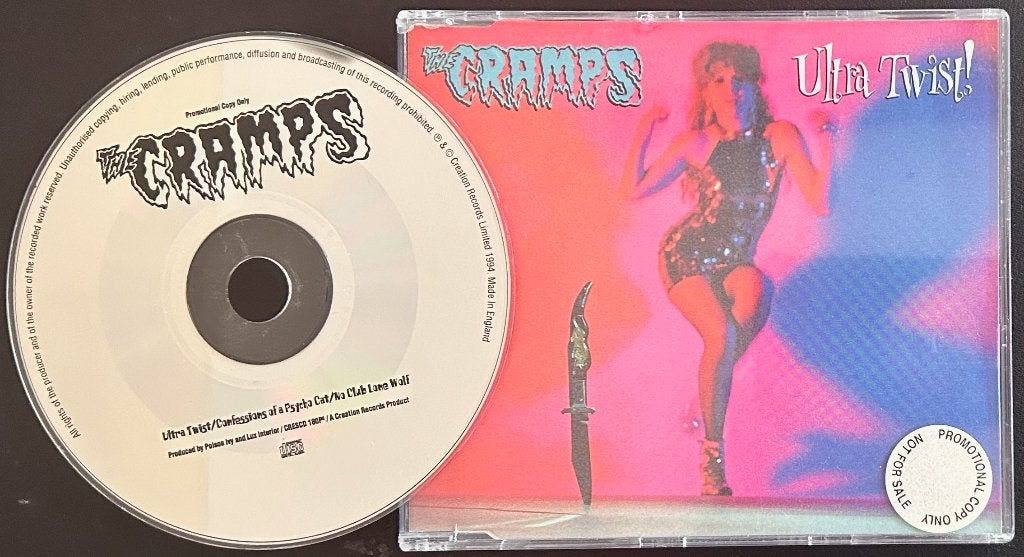 CRAMPS - Ultra twist ( CD maxi; p ro mo ), EP, Zo goed als nieuw, Rock-'n-roll, Promo