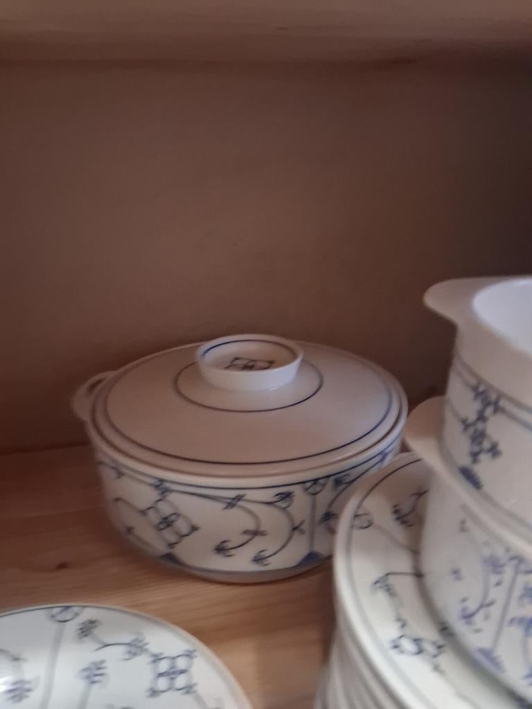 Dekschaal  winterling  blauw saks webshop  in de Rips, Ophalen of Verzenden