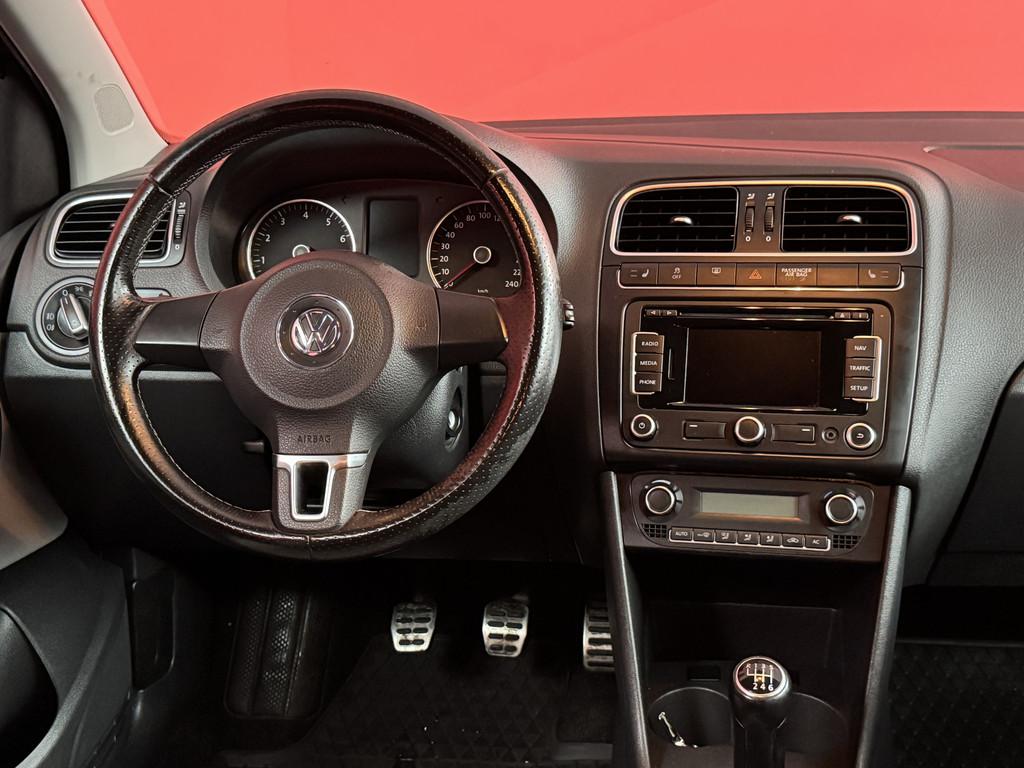 Volkswagen Polo 1.2 TSI Cross | Stoelverwarming | Clima | Cr, Voorwielaandrijving, Stof, Zwart, Zwart