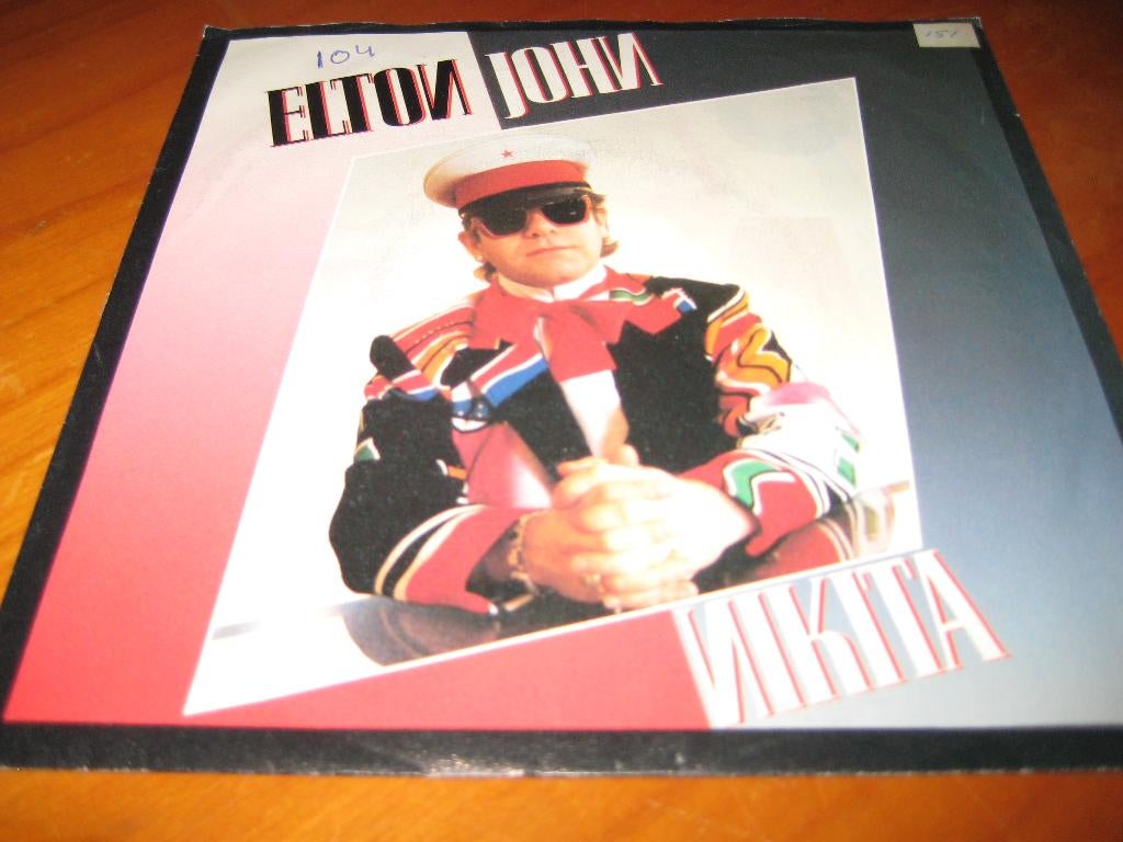 Elton John: Nikita, Ophalen of Verzenden, Zo goed als nieuw, Pop, Single