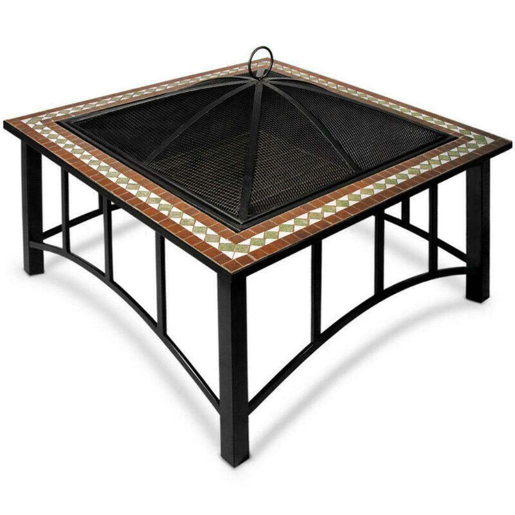Terraskachel Vuurschaal Open Haard grill BBQ Patioheater, Tuin en Terras, Terrasverwarmers, Ophalen of Verzenden, Nieuw