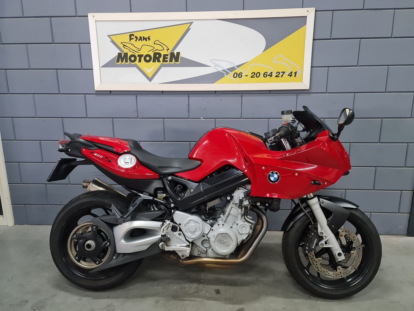BMW F 800 S abs bj 2006 zeer nette motor met akrapovic, 2 cilinders, Bedrijf, Onbekend, Sport