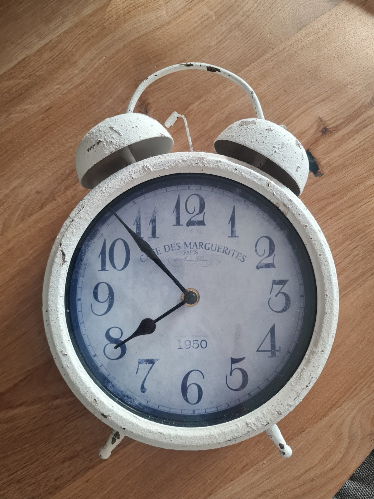 Decoratieve Wekker/Tafelklok - Vintage Stijl, Ophalen, Zo goed als nieuw