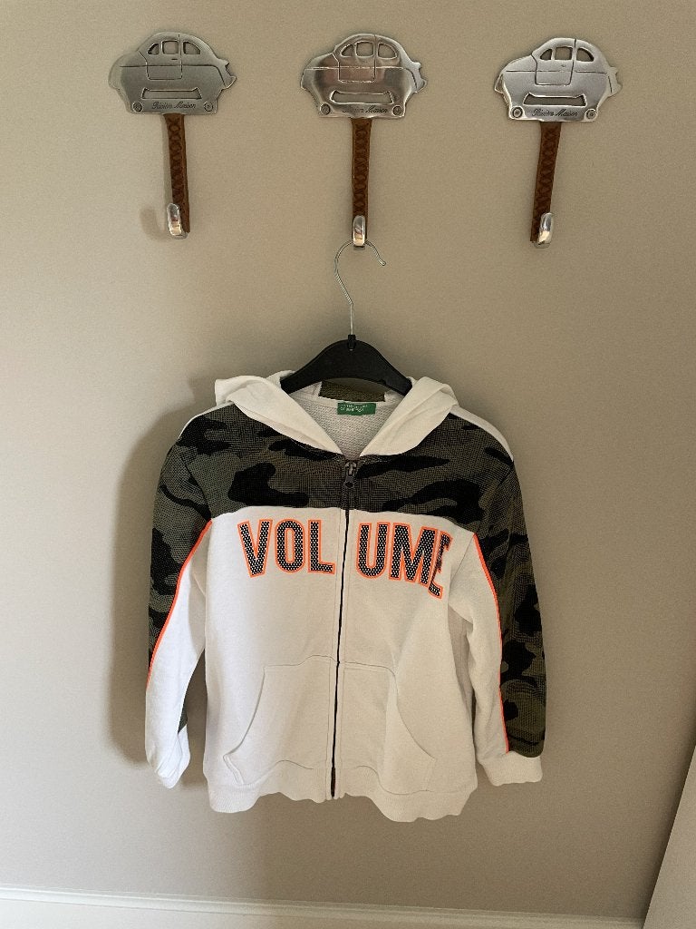 Vest maat 128 Benetton, Ophalen, Trui of Vest, Zo goed als nieuw, Jongen