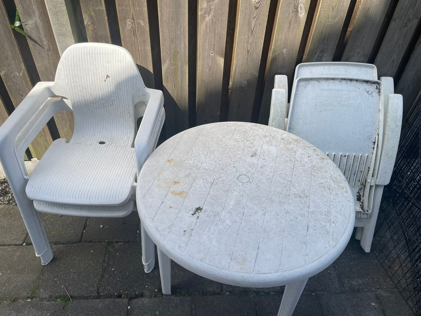 Goede kwaliteit hartman tuinmeubels, Ophalen, Gebruikt, Kunststof