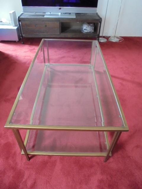 salontafel, Huis en Inrichting, Ophalen, 100 tot 150 cm, 50 tot 100 cm, Zo goed als nieuw