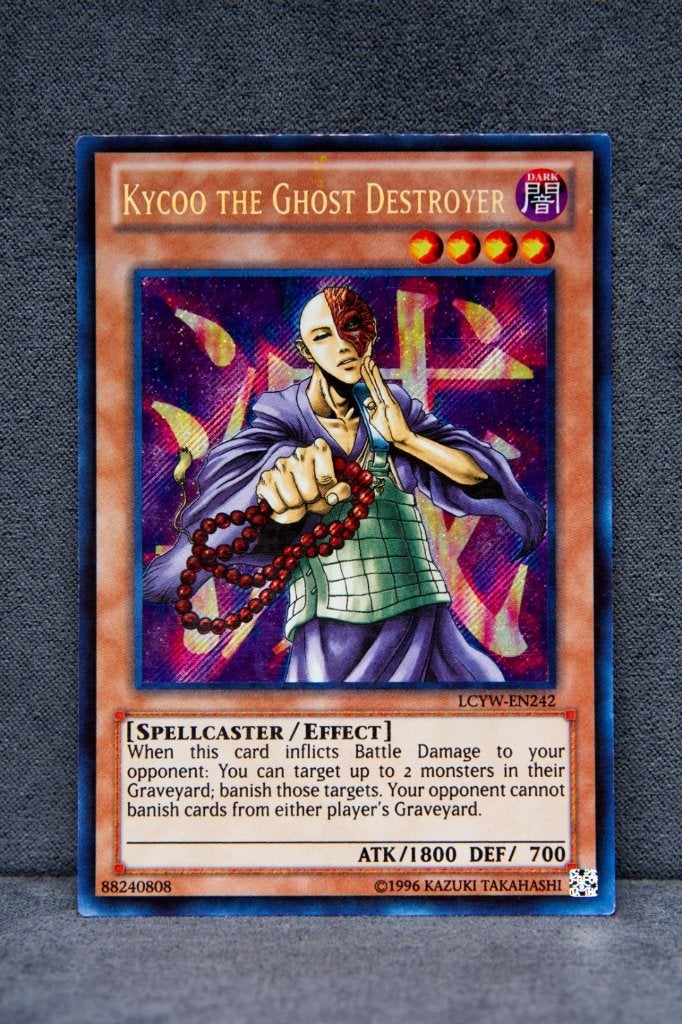 Kycoo the Ghost Destroyer LCYW-EN242 Secret Rare NM, Ophalen of Verzenden, Zo goed als nieuw, Losse kaart, Foil
