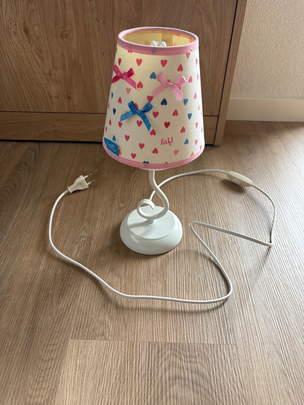 Te koop lief! Lampje, Overige merken, Meerkleurig, Textiel, Ophalen of Verzenden