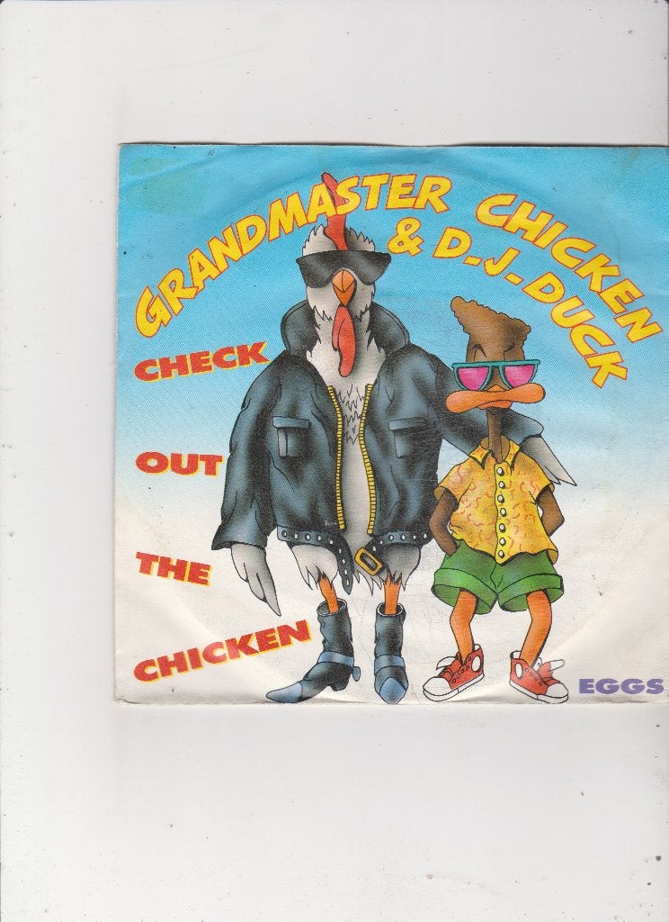 Single Grandmaster Chicken/D.J. Duck - Check out the chicken, Ophalen of Verzenden, Gebruikt, 7 inch, Pop