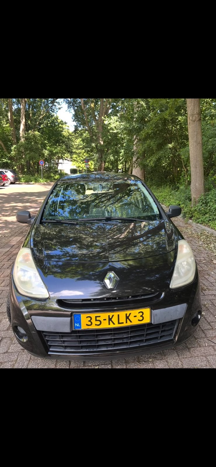 Renault Clio 1.2 16V 55KW 5-DRS E4 2010 Zwart, Voorwielaandrijving, 74 pk, Elektrische ramen, 4 cilinders