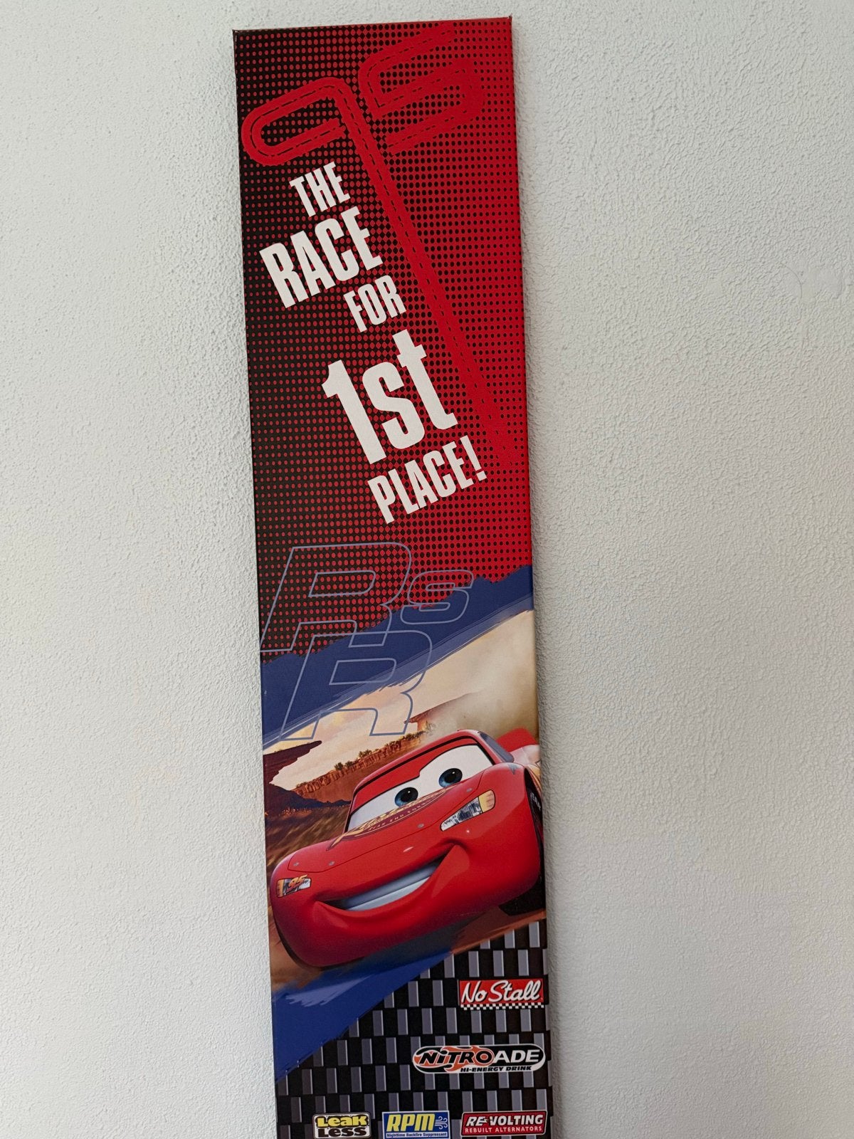 Disney Pixar Cars Vloerkleed en Muurdecoratie Set, Ophalen, Gebruikt, Jongen