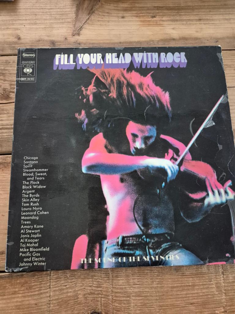 Dubbel lp Fill Your Head With Rock, Cd's en Dvd's, Ophalen of Verzenden, Zo goed als nieuw