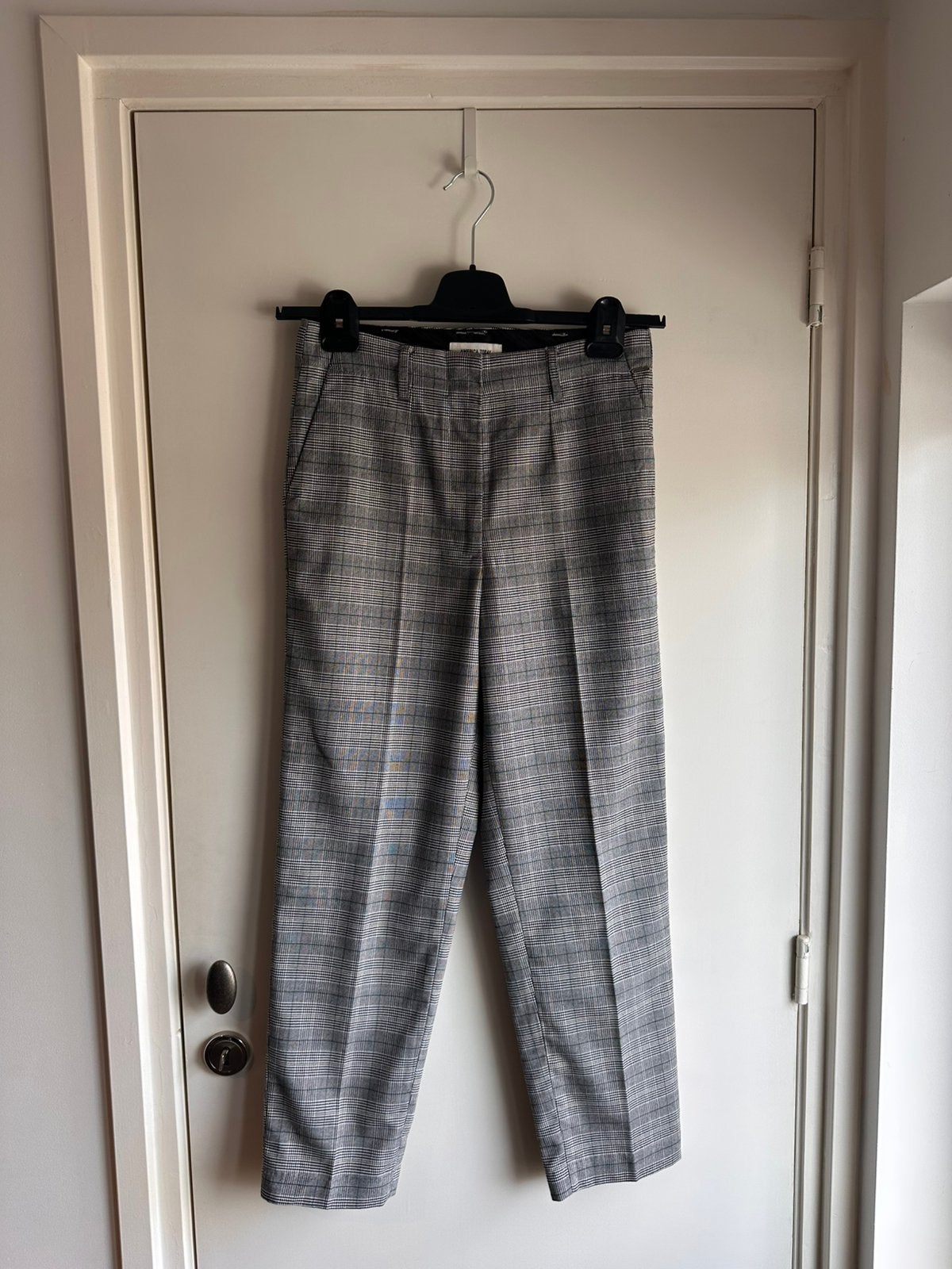 America Today geruite pantalon - maat S, Kleding | Dames, Ophalen of Verzenden, Zo goed als nieuw, Maat 36 (S), Grijs