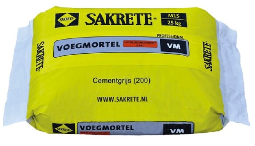 SAKRETE Voegmortel grijs 25 kg, Ophalen, Nieuw, Beton