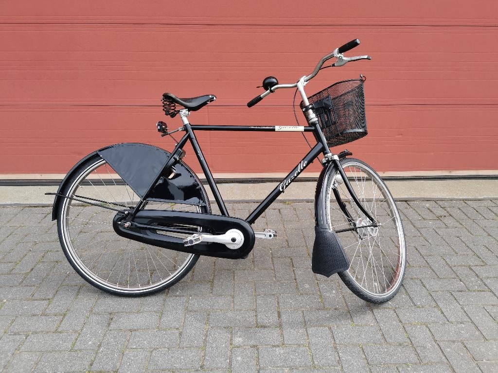 GAZELLE BACK TO BASIC HEREN FIETS, Fietsen en Brommers, 57 tot 61 cm, Ophalen, Gebruikt, Gazelle