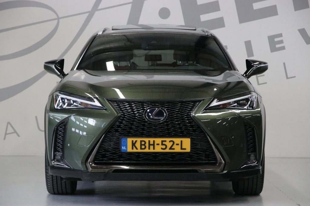 Lexus UX 250h F Sport Line/LED, Gebruikt, 4 cilinders, Leder en Stof, Bedrijf