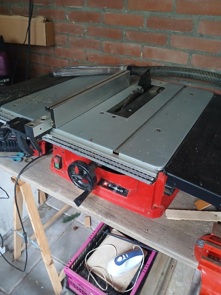 Einhell TC tafelzaagmachine, Doe-het-zelf en Verbouw, Gereedschap | Zaagmachines, Ophalen, Cirkelzaag, Zo goed als nieuw, 30 tot 70 mm