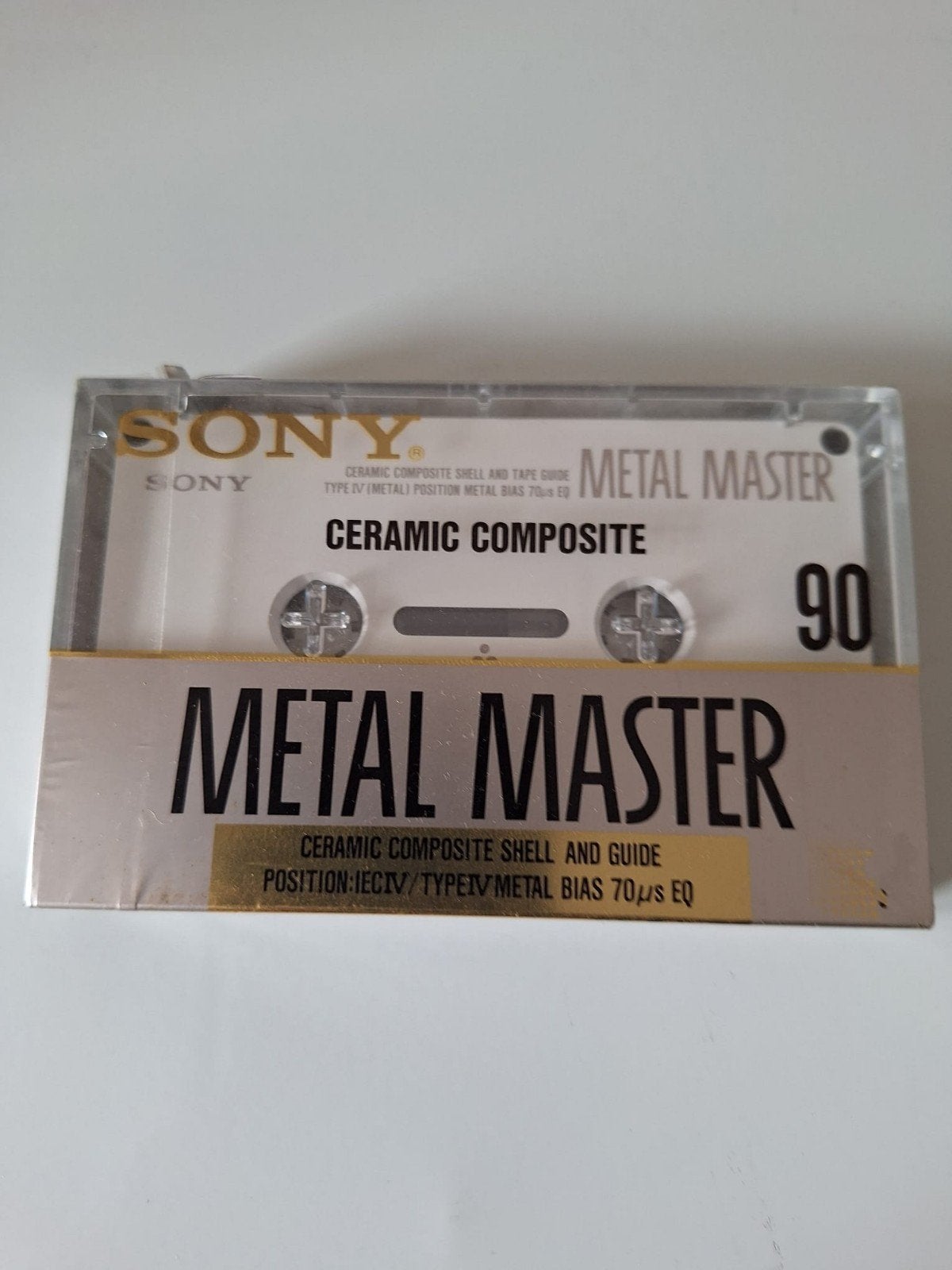 Sony Metal Master 90 nog in verpakking., Cd's en Dvd's, Cassettebandjes, Overige genres, 1 bandje, Ophalen of Verzenden, Met bewaardoos, rek of koffer
