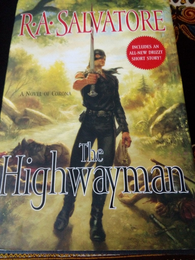 R.a.salvatore:the highway man hardcover 9781593150167,, Boeken, Ophalen, Gelezen, R.a.salvatore