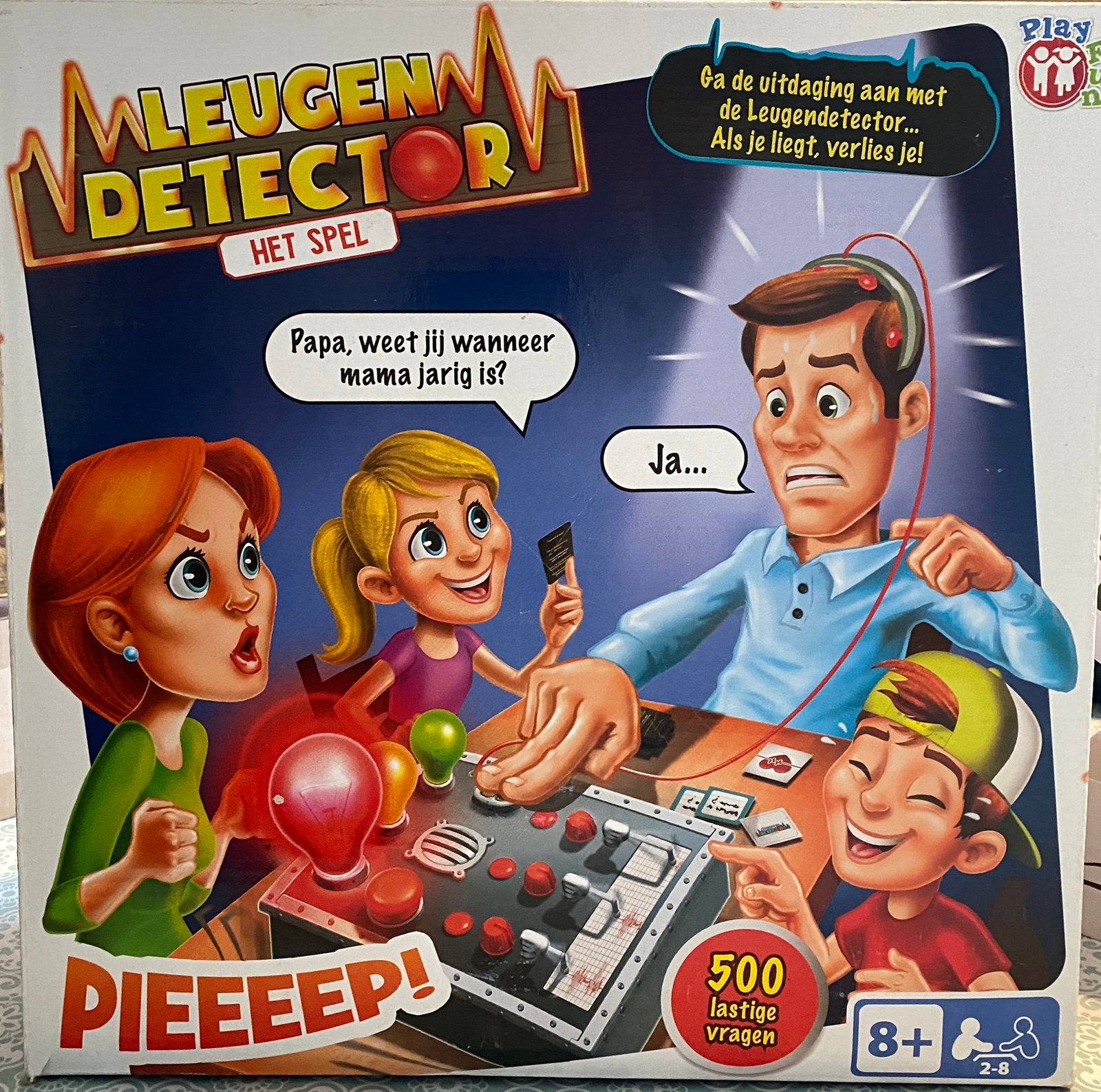 Spel: Leugen detector, Ophalen, Zo goed als nieuw