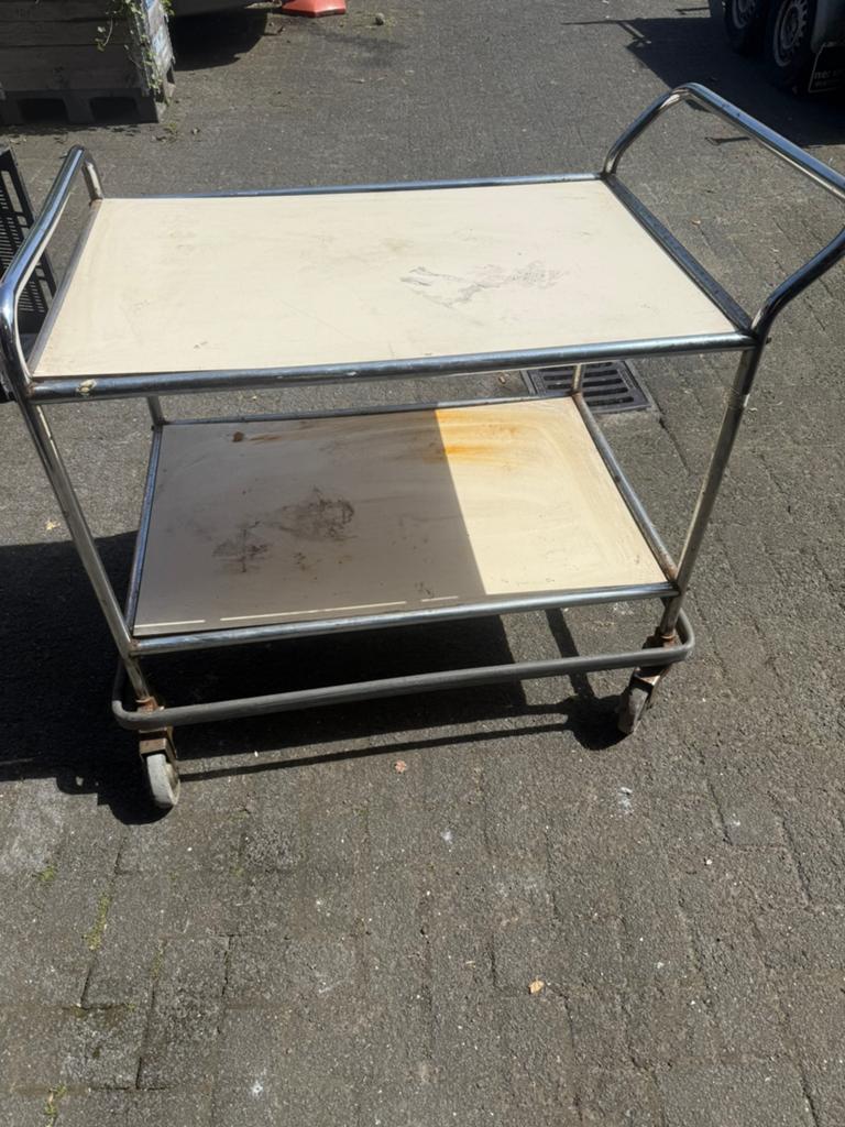 Magazijn wagen transport maten zie foto’s, 100 liter of meer, Ophalen, Zo goed als nieuw, Transportkar