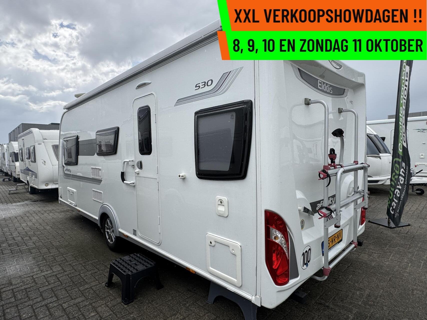 ELDDIS AFFINITY 530, EP LEVEL, ALDE,CASSETTELUIFEL,ATC,MOVER, Elddis, 7 tot 8 meter, Bedrijf, Treinzit