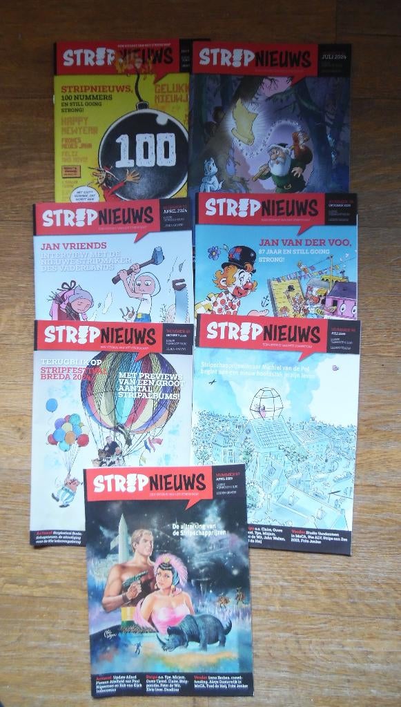 Strip Nieuws, Meerdere stripboeken, Ophalen of Verzenden, Zo goed als nieuw
