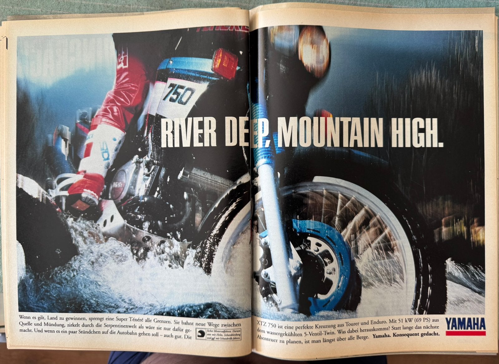 Advertentie 1990 Yamaha XTZ750 Super Ténéré, Verzenden, Zo goed als nieuw, Motoren