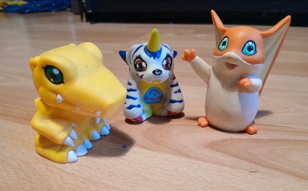 Oude Digimon Poppetjes, Ophalen of Verzenden, Gebruikt