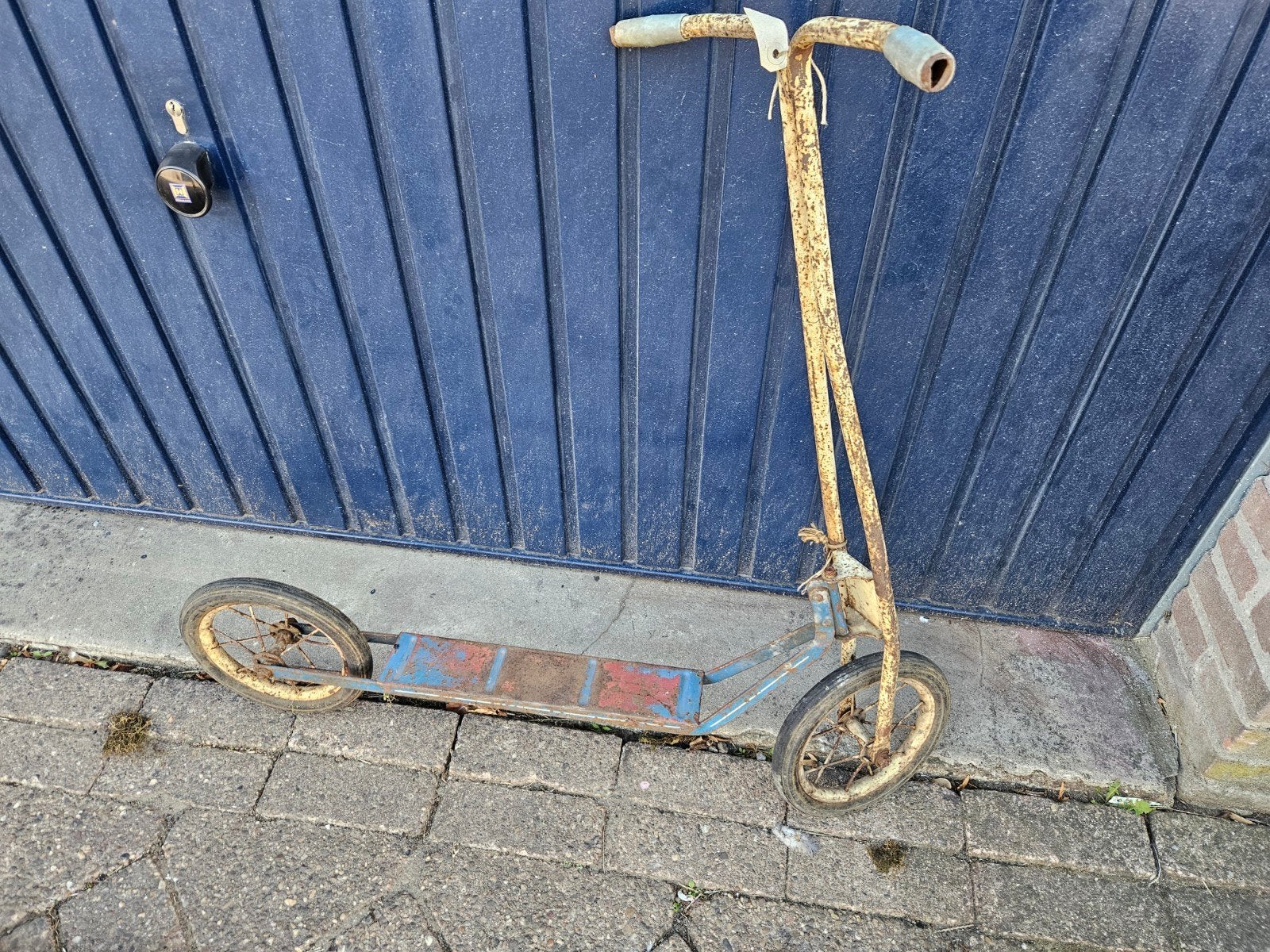 step vintage, Fietsen en Brommers, Steps, Ophalen, Gebruikt, Gewone step