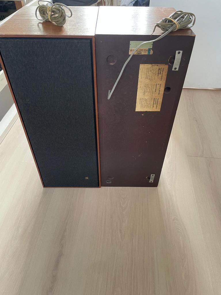 Vintage Bang & Olufsen Beovox 2400 Speakers (Set van 2), Audio, Tv en Foto, Gebruikt, Minder dan 60 watt, Front, Rear of Stereo speakers